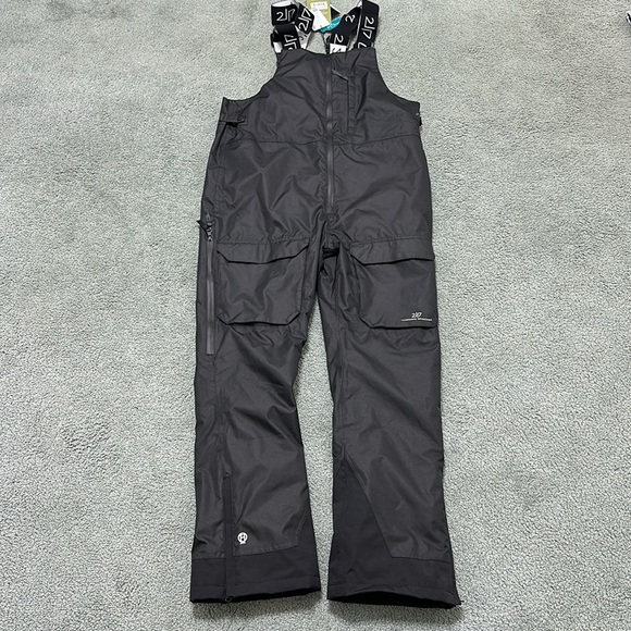 NEW 2117 of SWEDEN SNOWBOARD BACKA SKI SNOWBOARD BIBS men’s L - Picture 2 of 9